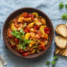 Mireillade Ou Ratatouille De Poivrons Repas Equilibre Repas Ratatouille Provencale