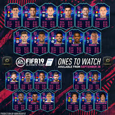 Elke stemgerechtigde is vrij in zijn keuze, exacte selectiecriteria zijn niet bekend. Brokerfut Not A Fifa 20 Trader On Twitter Ones To Watch Prediction Available From September 28 Fifa19 Otw