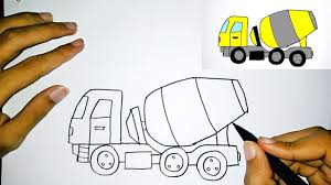 Images tagged with molentruck on instagram. Cara Menggambar Mainan Truk Molen Mudah How To Draw A Mixer Truck Easily Youtube