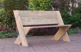 Tuinbankje Mobilier Exterieur Diy Meubles De Jardin En Bois Bancs De Jardin En Bois