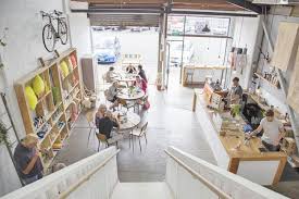 Pin By Peggy Piontek On Things I Love Coffee Shop Design Cafe Design Restaurant Layout