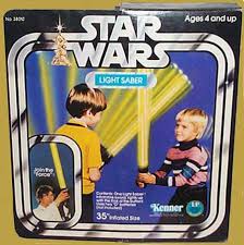Kenner Toys Inflatable Light Saber