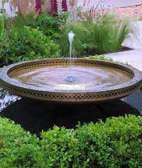 Mimeo Water Bowl In A Pond By David Harber Water Features In The Garden Garden Water Fountains Fountains Backyard
