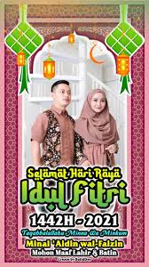 Izinkanku buka tabirnya dengan maaf agar cahayanya menembus jiwa fitrah dari setiaf salah dan khilaf. Kartu Ucapan Lebaran Idul Fitri 2021 Fur Android Apk Herunterladen