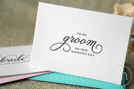 wedding card to my bride or groom on