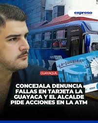 Un presunto bloqueo en la tarjeta La Guayaca, luego de que una madre  intentara pagar el pasaje de su hijo en la Metrovía, fue denunciado durante  la sesión del Concejo Cantonal de