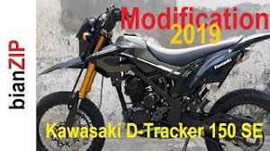 Lihat harga honda crf150l 2021, spesifikasi, fitur, warna, konsumsi bbm, review redaksi oto. Kawasaki D Tracker 150 Se 2019 Modification Youtube