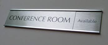 Occupied Door Sign Polished Silver Frame 이미지 포함 간판 패턴