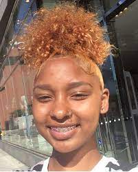 For a nike x ambush campaign, the rapper stunned in an ombré wig that blends pink. ã² Pinterest Prvncesss ã² Twitter Essmckenzie ã² Dyed Natural Hair Natural Hair Styles Natural Hair Color