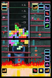 Tetris Ds Screenshot Tetris Game Art Games