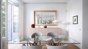 If the perimeter around your dining table is tight, think about seating with a small footprint that won't norden table, £150, ikea. Glass Dining Table Ideas That Will Make You Fall In Love On First Sight