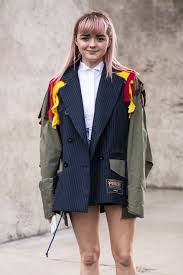 When a meeting with an iconic couture house unravels over a basic mistake, emily finds comfort in the company of a seemingly charming professor. Maisie Williams Got A Blonde Mullet