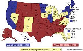 The 2020 Electoral College Our First Look Sabato S Crystal Ball