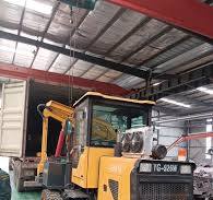 Hot Sale Hydraulic Fence Post Pounder Guardrail Hammer Piling Diameter 400  Pile Driver Equipment for Highway