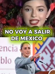 La cantante Mexicana se niega abandonar México... #angelaaguilar  #pepeaguilar #claudiasheimbaum #telemundo