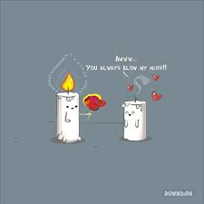 Downsign On Instagram You Blow My Mind Mind Candles Fire Smoke Flower Funny Illustration Humor Lol Funny Doodles Funny Illustration Funny Drawings