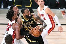 Getting chris paul back on track.the 16. Nba Finals Lakers Can T Finish Jimmy Butler Heat In Game 5 Los Angeles Times