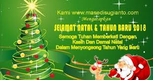 Download Kartu Ucapan Natal Dan Tahun Baru 2018 Word Ucapan Natal Kartu Natal Natal