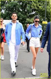 Kendall jenner was front row centre alongside ben simmons' mother julie as she attended the washington wizards and philadelphia 76ers kendall and ben are spotted at drake's new year's eve party, which is extremely sus due to the fact that drake is currently in a feud with kanye west Kendall Jenner Fai Khadra Wear Matching Outfits To Wimbledon Final Kendall Jenner Outfits Matching Outfits Kendall Jenner Street Style