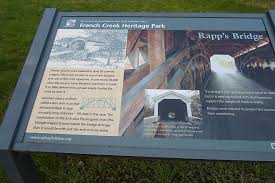 The centennial trail is marked with brown fiberglass French Creek Trail Pennsylvania Trails Traillink