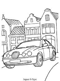 Formule 1 auto kleurplaat van een f1 raceauto. Print Jaguar S Kleurplaat Kleurplaten Automerk Potlood Schetsen