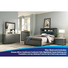 Motivo 10 Piece Bedroom Group With Mattress Set Rent To Own Bedroom King Size Bedroom Sets Bedroom Sets Bedroom Furniture Sets