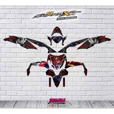 Terkadang juga mehibur dunia balap liar medan. Stiker Decal Honda Supra X Fi 125cc Doraemon Zombie Ducati Black Merah Biru Putih Hijau Ungu Pink Shopee Indonesia