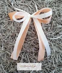 10 Autoschleifen Apricot Weiss Hochzeit Perle Auto Schleife Stuhlschleife Wedding Decorations Wedding Decor