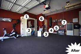How To Turn Your Garage Into A Gym Home Gym Garage Garage Workshop Organization Garage Workshop Organization Ideas