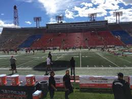 Mcmahon Stadium Section S Row 2 Home Of Calgary Stampeders