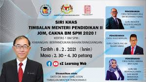 2 jam 15 minitbentuk soalanbahagian a: Top Teachers To Give Spm Bahasa Melayu Paper Tips On Ez Learning Web Portal The Star
