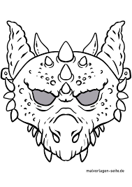Vor einer woche hatte der wert bei 1489 ansteckungen gelegen. Tolle Maske Vorlage Drache Masken Basteln Kostenlose Ausmalbilder