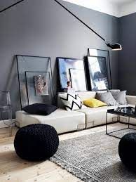 Hierbei sind zwei gestaltungsmöglichkeiten zu unterscheiden: Gestaltungsmoglichkeiten Fur Wohnzimmer Dunkle Wande Moderner Look Haus Deko Wandfarbe Wohnzimmer Innenausstattung