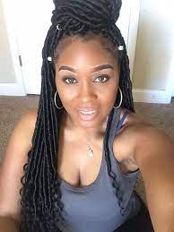 Faux Locs Crochet With Curly End Https Www Moyocart Com Collections Shop Crochet Natural Hair Styles Hair Styles Hair Inspiration