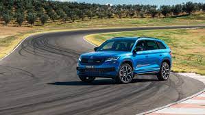 Launched at the 2018 paris motor show, the kodiaq rs is the first ever skoda suv to wear the coveted rs initials, while also sporting the most powerful diesel engine in the history of the czech car manufacturer. 2022 Skoda Kodiaq Rs Facelift To Ditch Diesel In Australia Carexpert