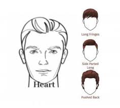 Image result for mens haircut heart shaped face