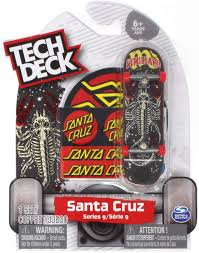 Amazon Com Tech Deck Santa Cruz Skateboards Rare Series 9 Tom Remillard Zodiac Fingerboard Toys Games