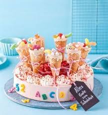 Schultuten Torte Zur Einschulung Torte Einschulung Schultute Torte Kuchen Einschulung