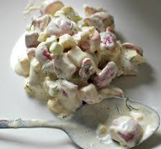 Keto Radish Potato Salad Recipe In 2020 Potato Salad Salad Keto