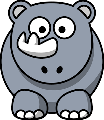 Cartoon Rhino Icons Png Free Png And Icons Downloads