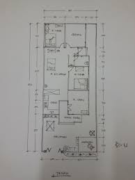 Rumah iwan dalam denah berbentuk persegi panjang dengan panjang dan lebar adalah 15 cm dan 8 cm. Tugas Proyek Matematika Membuat Denah Rumah Masnurul