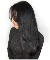 50 Cute And Effortless Long Layered Haircuts With Bangs Long Layered Hair Straight Blac Long Hair Styles Long Layered Haircuts Layered Haircuts With Bangs