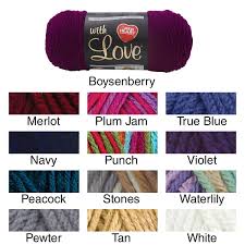 Red Heart With Love Holy Berry Yarn 7 Ounces 370 Yards