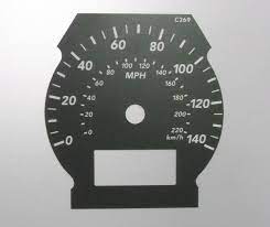 Tucson Mk1 Approx 2004 2009 Kmh To Mph Conversion Dial For Imported Vehicle Part No C269 Lockwood International
