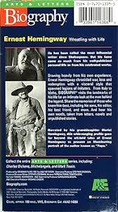 Amazon.com: Ernest Hemingway - Wrestling With Life [VHS] : Biography: סרטים  וטלוויזיה