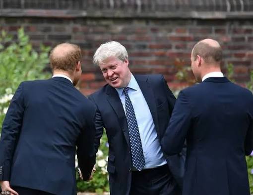 In an interview, Earl Charles Spencer made it clear that his loyalty lies  not with William or Harry individually, but with both of them as the sons  of his sister, Princess Diana.