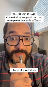 SB 38 will change the eviction process for all renters. Lt Gov Dan Patrick  and lobbyists for landlords are misusing the language of “squatters” to  strip essential rights away from every single renter ...