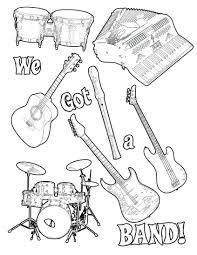 Print and download your favorite coloring pages to color for hours! Best Coloring Musical Instruments Coloring Pictures For Coloring Home
