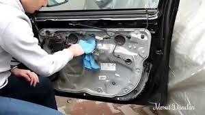 kirik kapi kolu tamiri vw polo youtube
