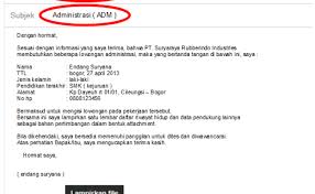 Dengan mengikuti panduan tahap demi tahap cara mengirimkan surat lamaran pekerjaan dari email dengan hp android dari rapikan.com diatas, semoga bisa diterapkan dan dipraktekkan dengan baik. Contoh Surat Lamaran Kerja Via Email